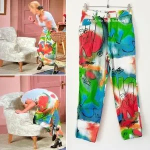 Moschino | Jeans | Super Rare Vintage 9s Moschino Graffiti